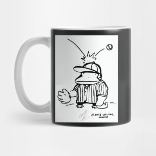 Baseball Ape Fails to Make the Catch Mug